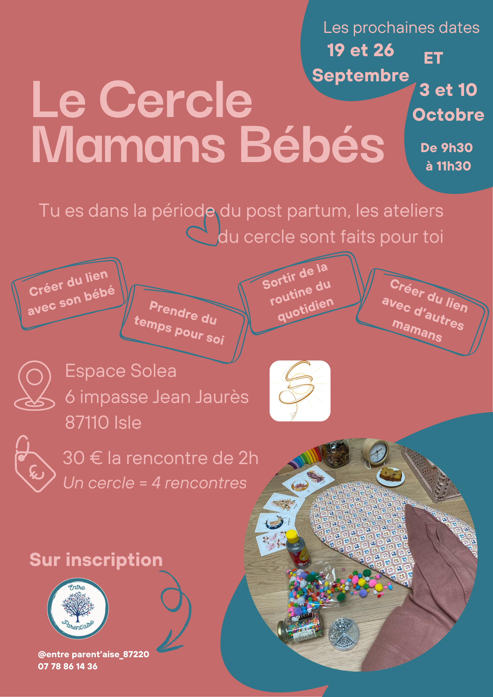 Le Cercle mamans et bébés